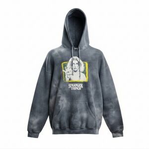 Stranger Things Graphic Tie-Dye Hoodie- 2X